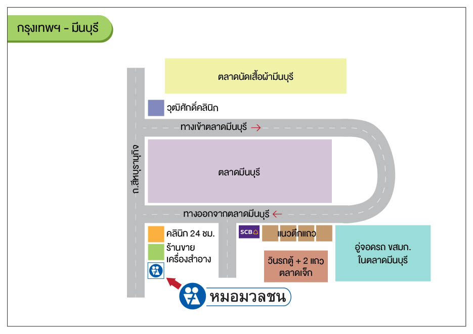 กรุงเทพ - มีนบุรี
